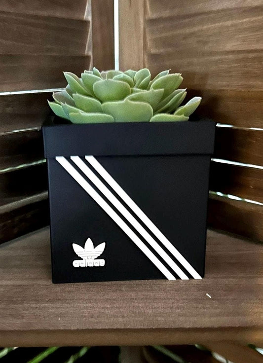 3D Printed Planter with Sporty Style - Adidas Design