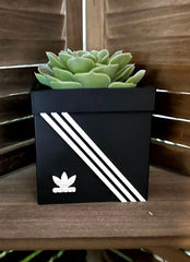 3D Printed Planter with Sporty Style - Adidas Design