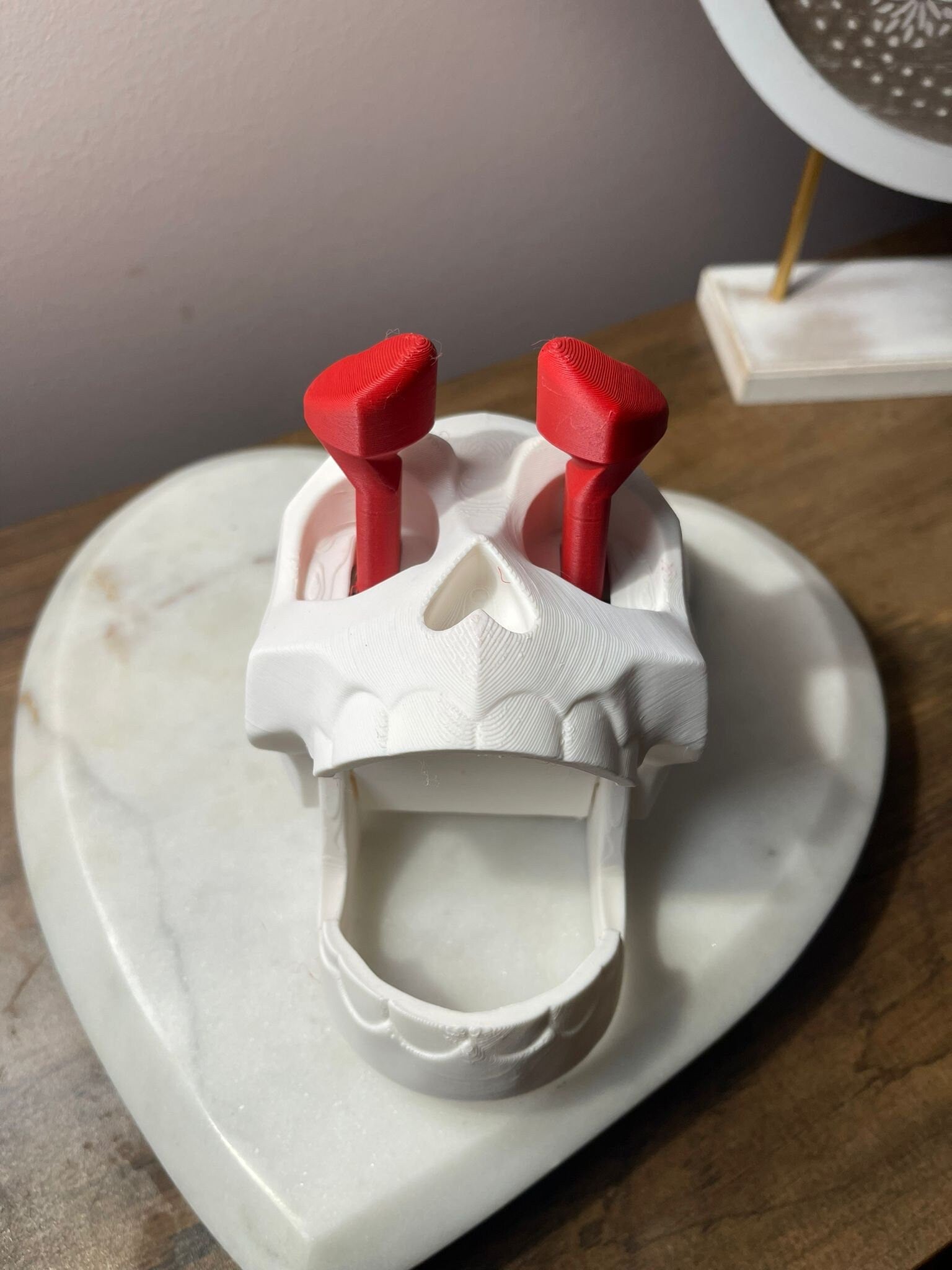 love is blind skull, 3D printing love is blind skull, 3D printing