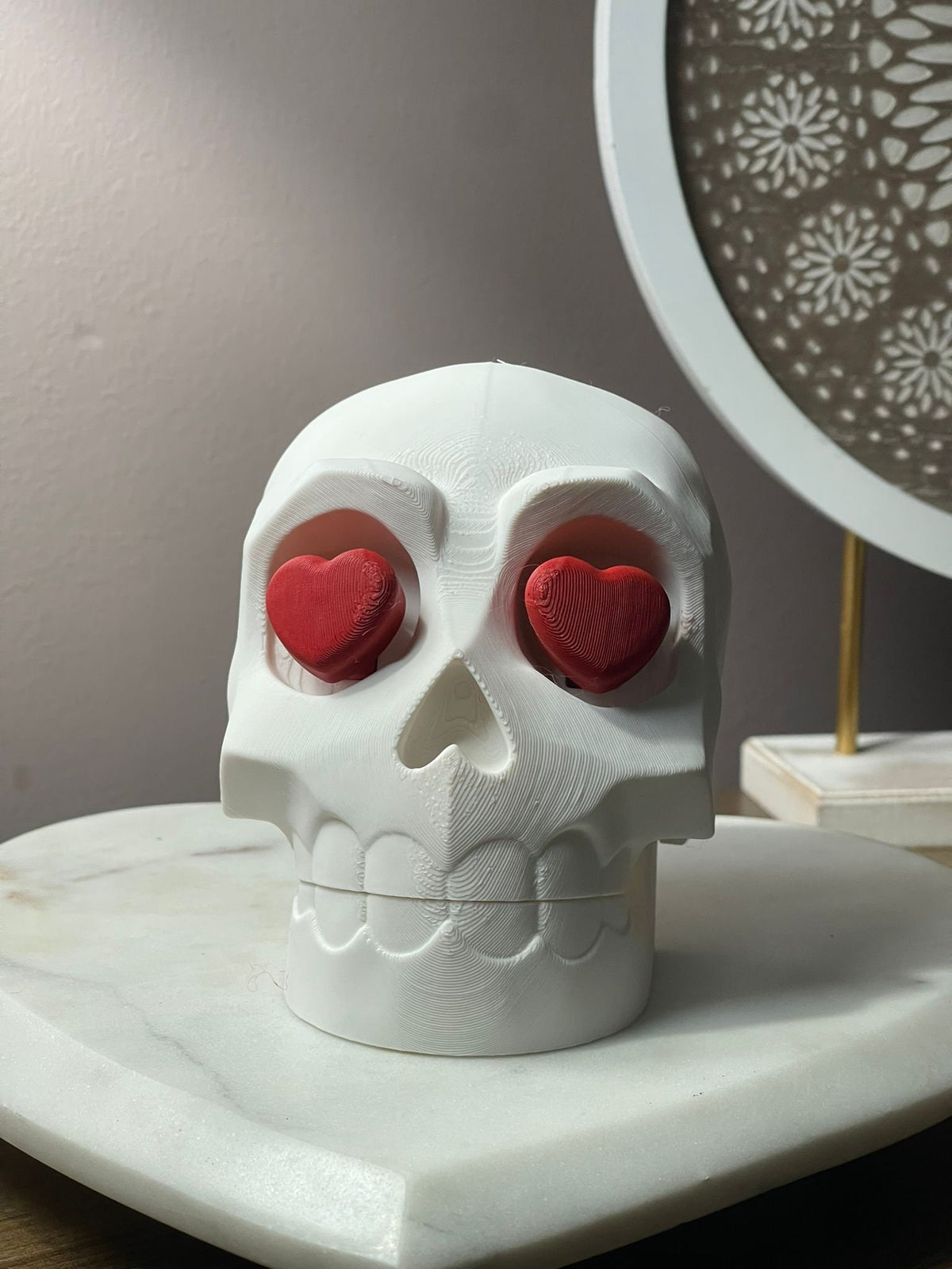 love is blind skull, 3D printing