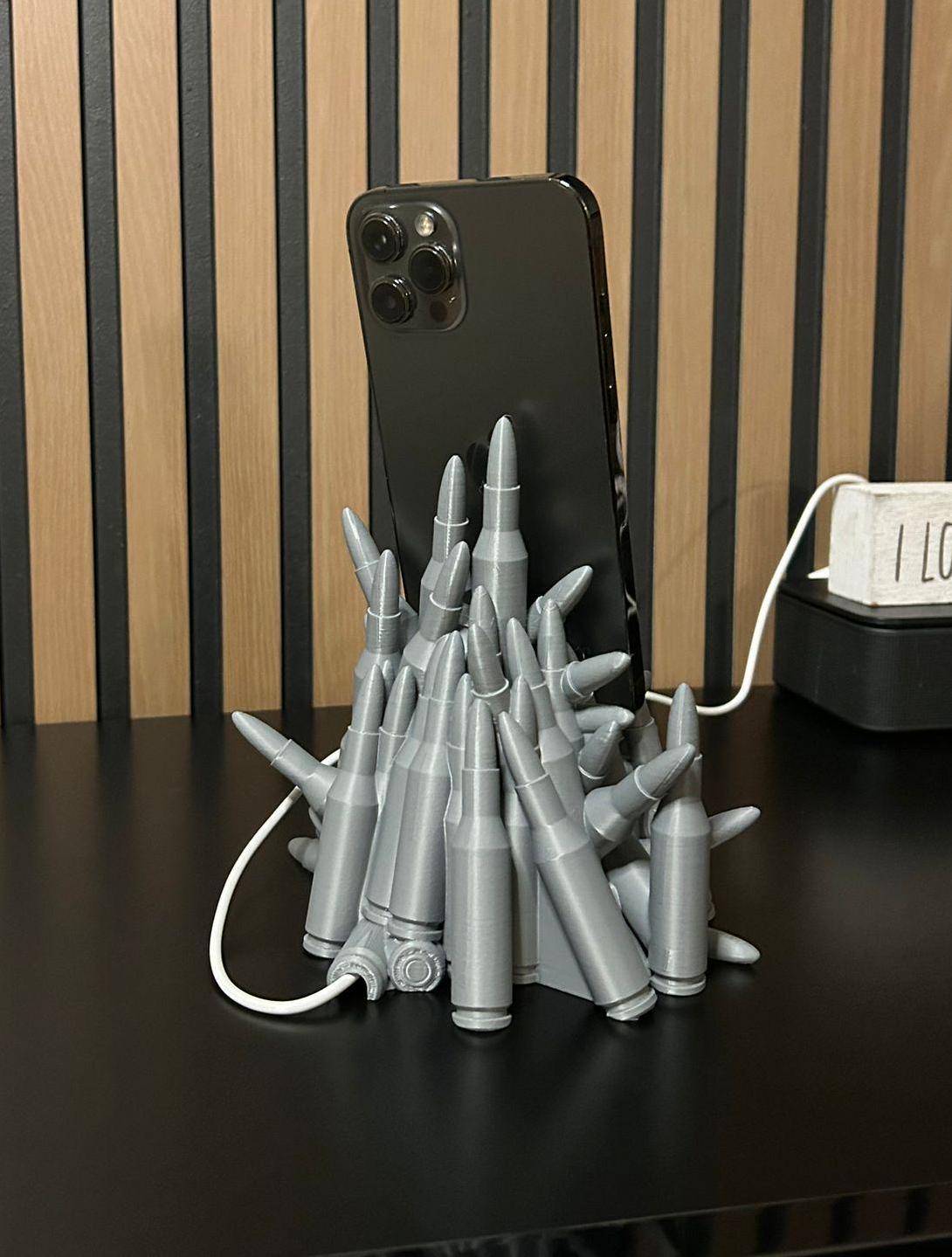 Bullet Stack Phone Holder - Striking Design Bullet Stack Phone Holder - Striking Design