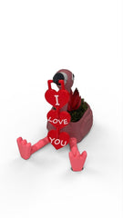 Lovebird flamingo Planter Gift