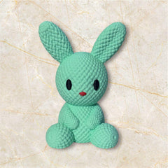 Textured Bunny Mini – 3D Printed Decor Toy