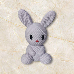 Textured Bunny Mini – 3D Printed Decor Toy