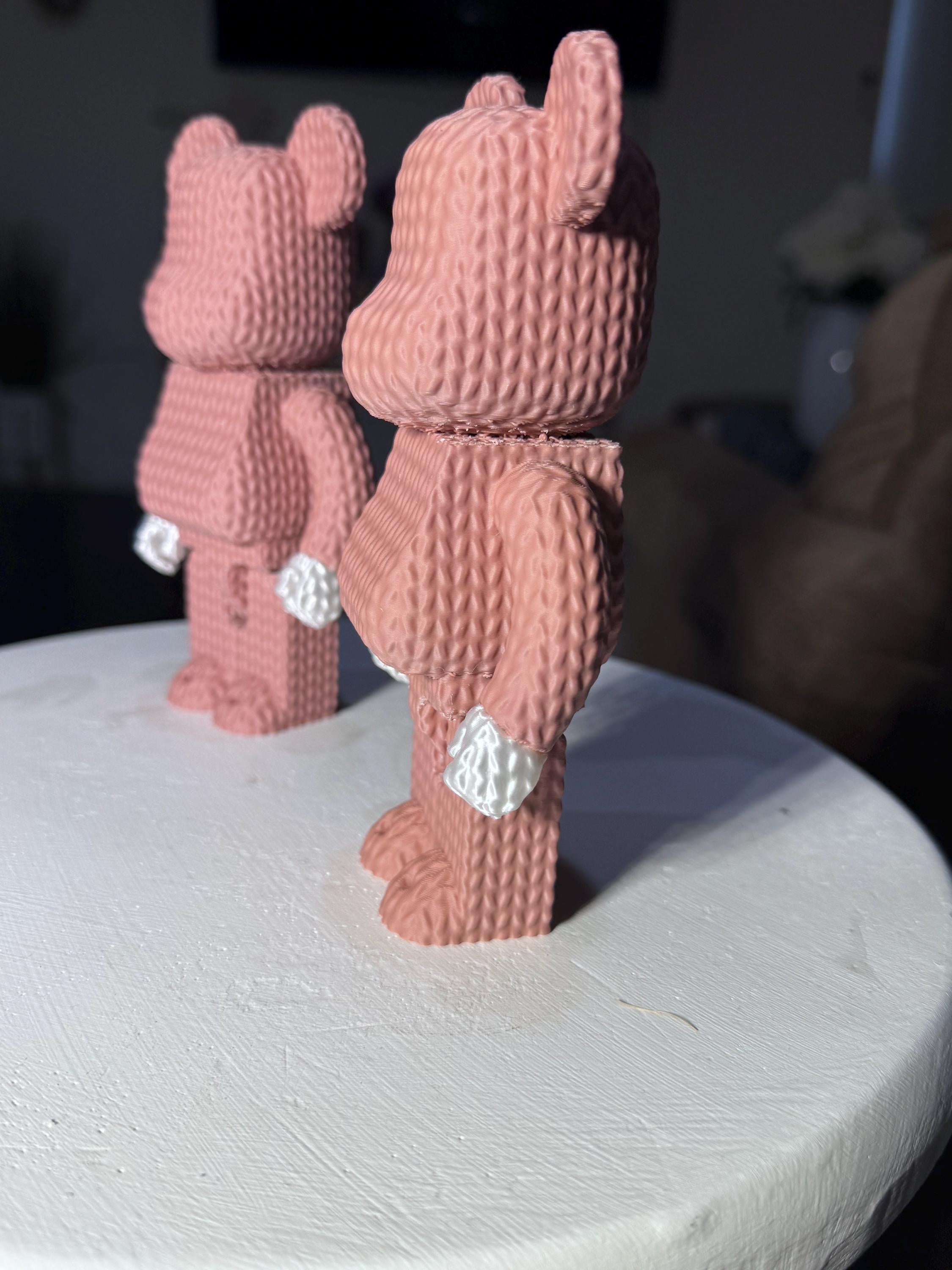 Textured Bear Art Toy – Single or Combo Set Textured Bear Art Toy – Single or Combo Set