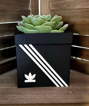 3D Printed Planter with Sporty Style - Adidas Design