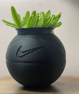 3D printed planter ball with holes