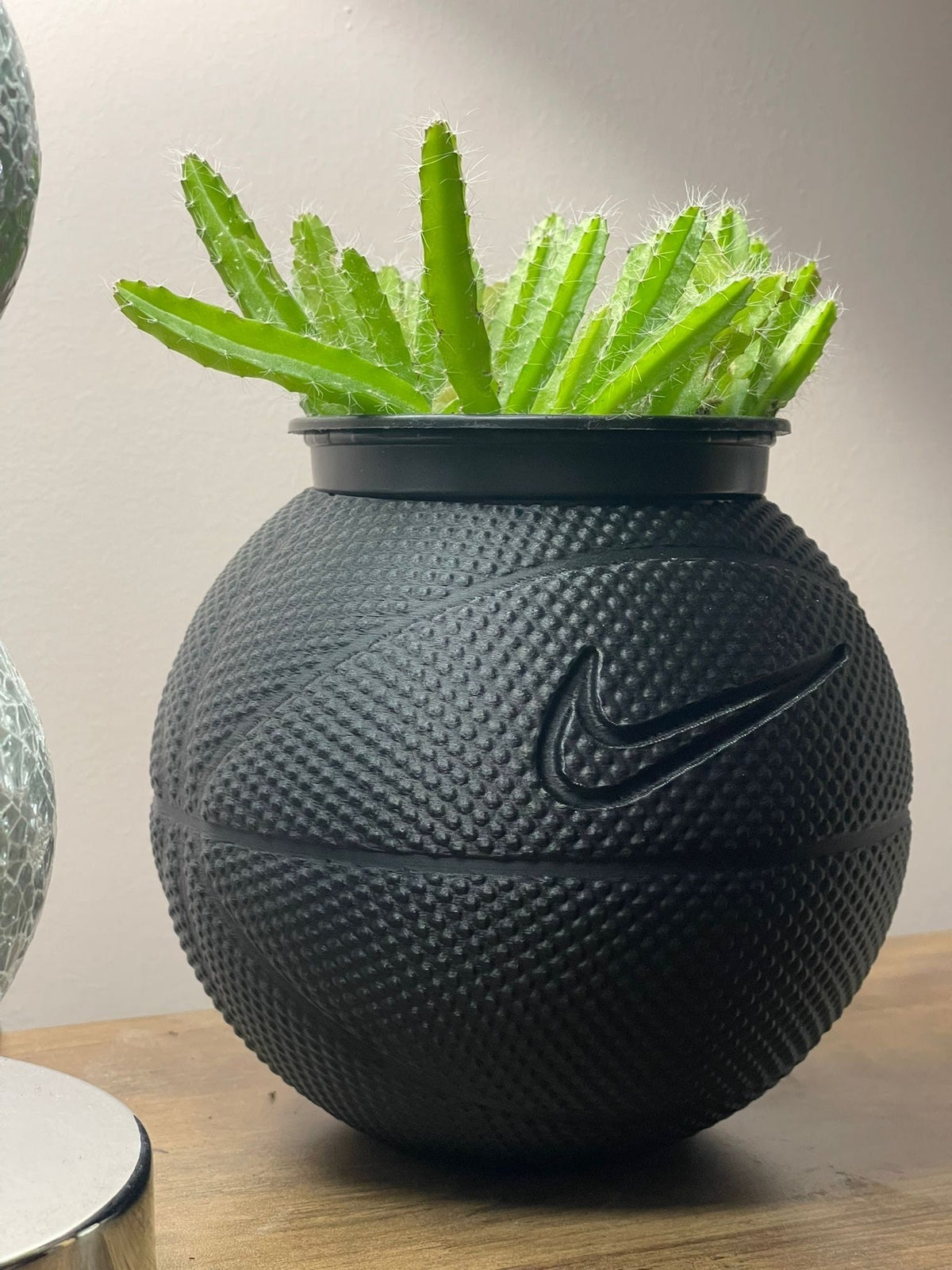 3D printed planter ball with holes