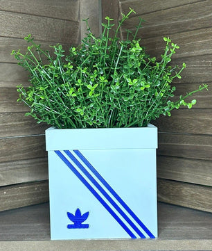3D Printed Planter with Sporty Style - Adidas Design