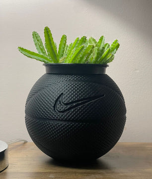 3D printed planter ball with holes