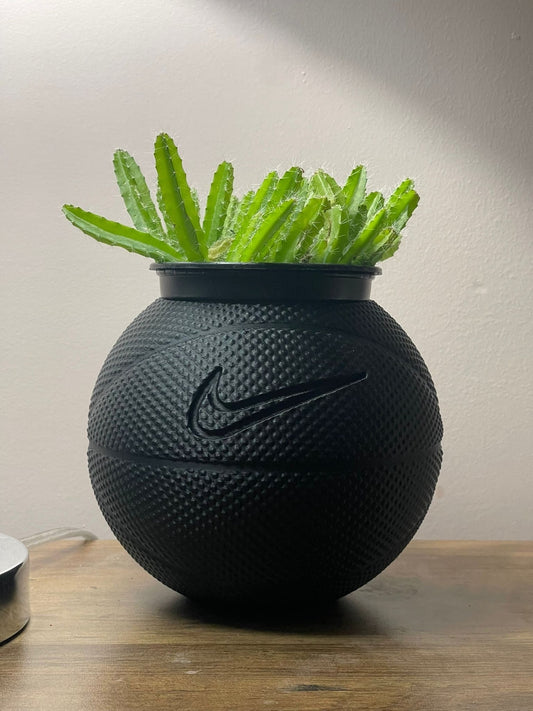 3D printed planter ball with holes