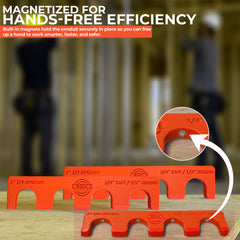 Magnetic Conduit Spacer 3/4" EMT / 1/2" Rigid – 1 3/4" Spacing | Choice Electrician’s