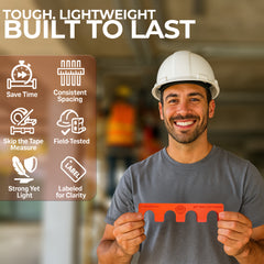 Magnetic Conduit Spacer 3/4" EMT / 1/2" Rigid – 1 3/4" Spacing | Choice Electrician’s