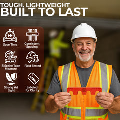 Magnetic Conduit Spacer 3/4" EMT / 1/2" Rigid – 1 1/2" Spacing | Choice Electrician’s