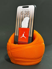Basketball Phone Holder – Slam Dunk Style Desk Stand for Smartphones