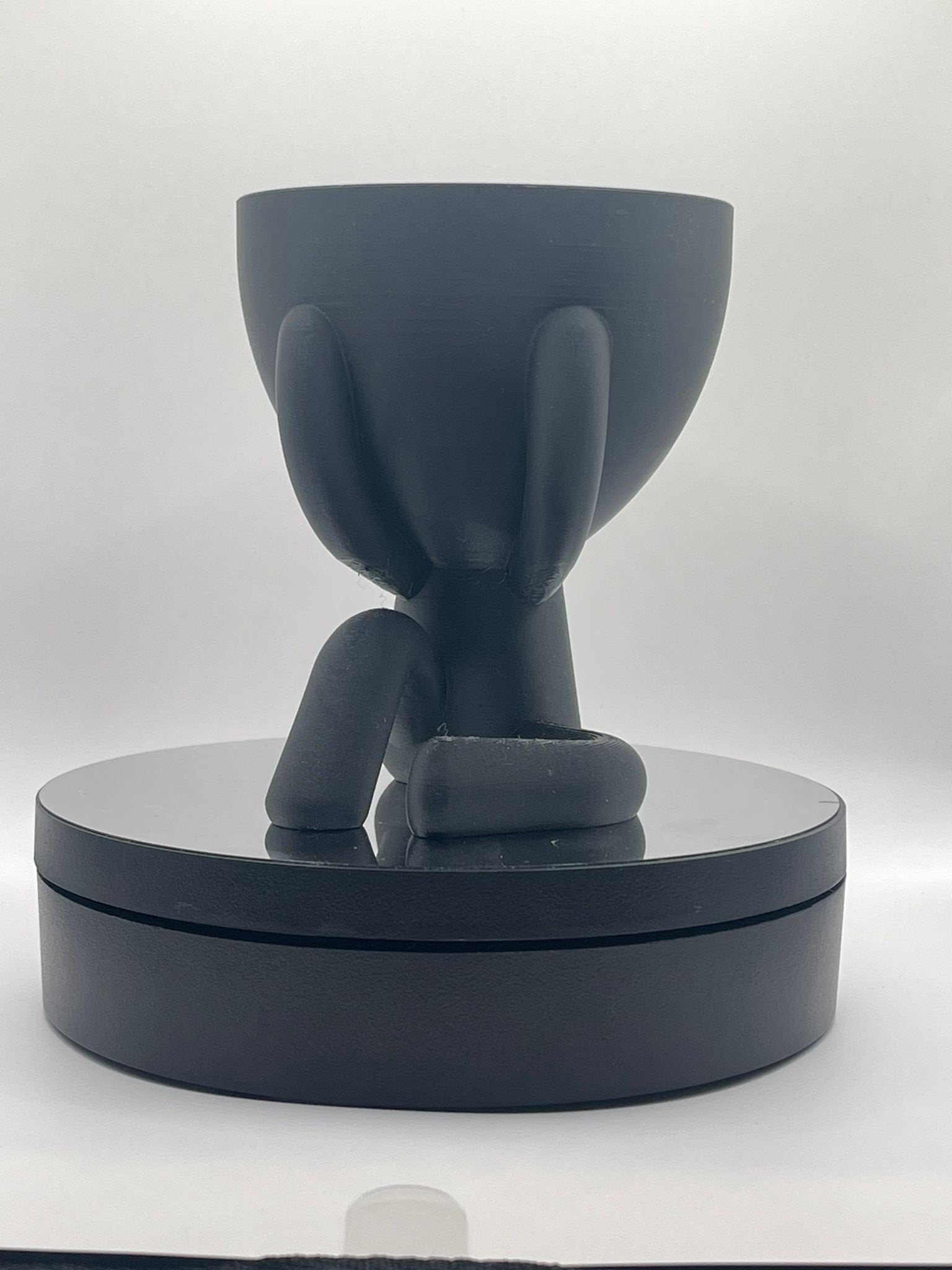 Little People plant pots available set of 4 in 4 poses, cute planter with drainage, succulent planter, boho decor, window plant shelf.