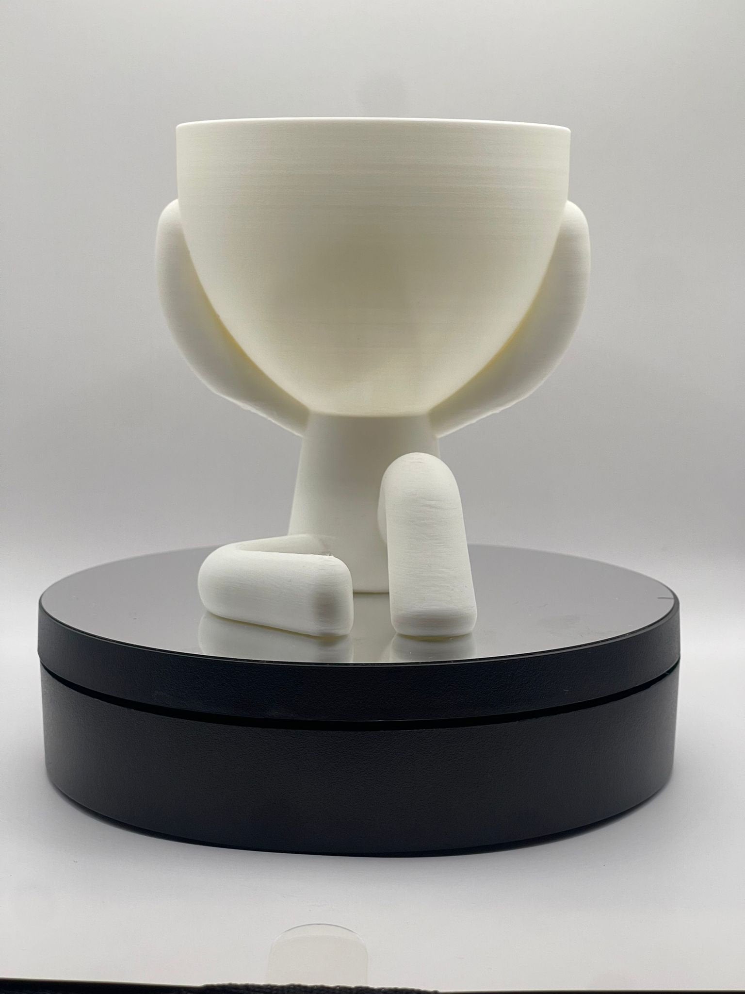 Little People plant pots available set of 4 in 4 poses, cute planter with drainage, succulent planter, boho decor, window plant shelf.