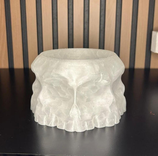 Mystic Skull: Glowing Vessel for Sweets and Secrets