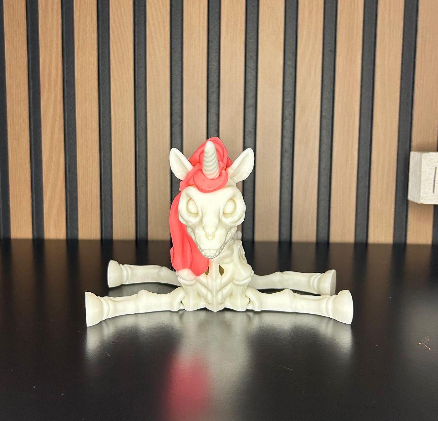 Skeleton Figure Set: Unicorn and Mystical Creatures - Exclusive Design