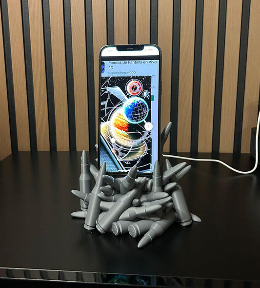 Bullet Stack Phone Holder - Striking Design