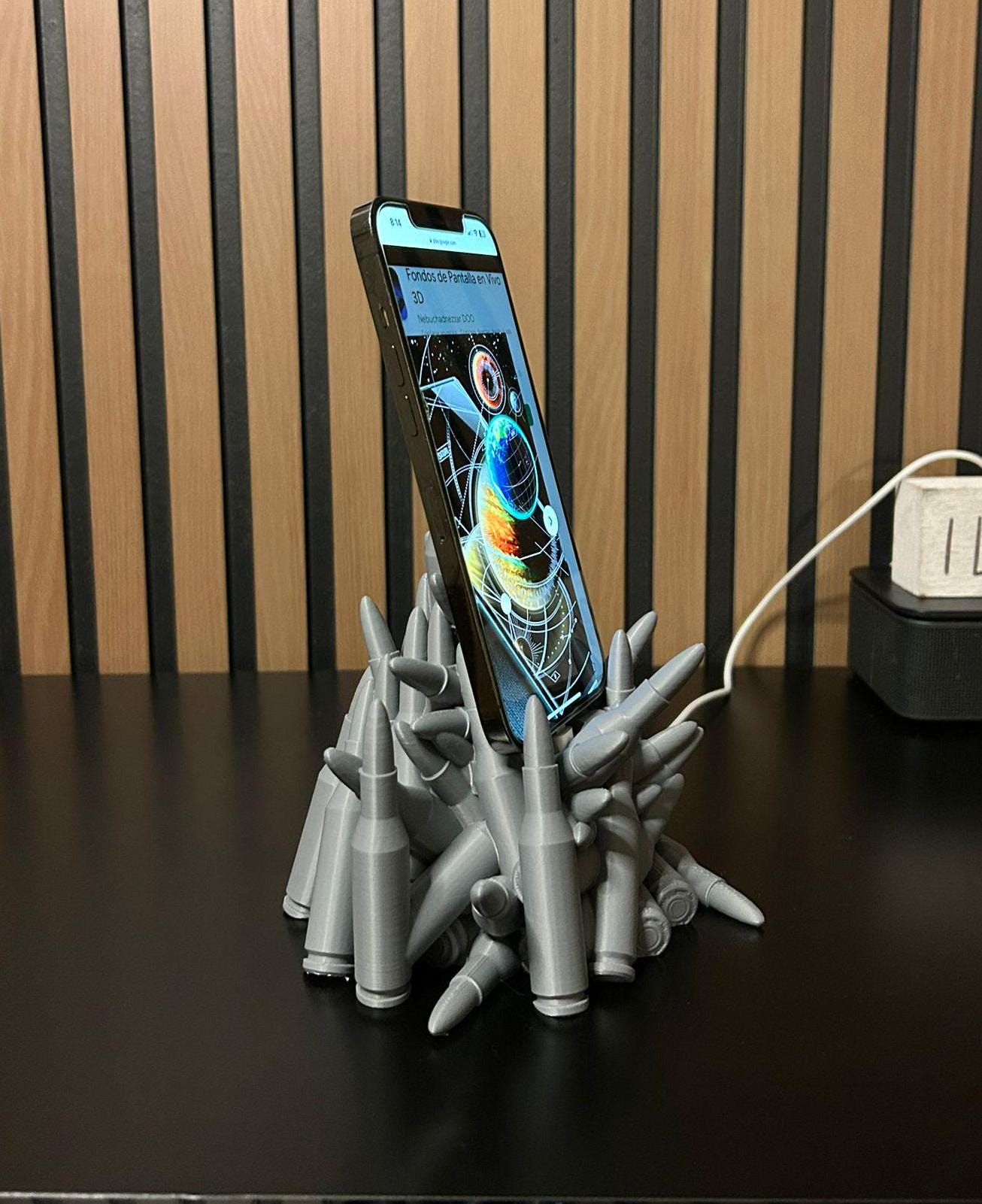 Bullet Stack Phone Holder - Striking Design