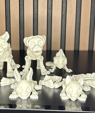 Skeleton Figure Set: Unicorn and Mystical Creatures - Exclusive Design