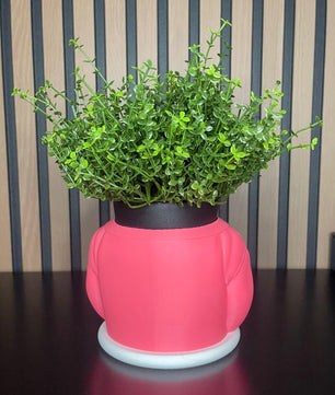 Good Vibes' 3D Printed Pot - Modern Decoration (Plant not included)