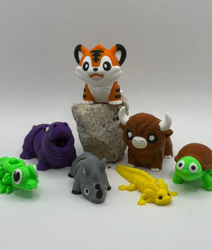 Mini Adventurers Little friends full of tenderness and detail, printed in 3D