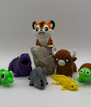 Mini Adventurers Little friends full of tenderness and detail, printed in 3D