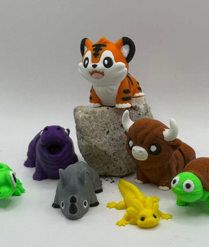 Mini Adventurers Little friends full of tenderness and detail, printed in 3D