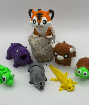 Mini Adventurers Little friends full of tenderness and detail, printed in 3D