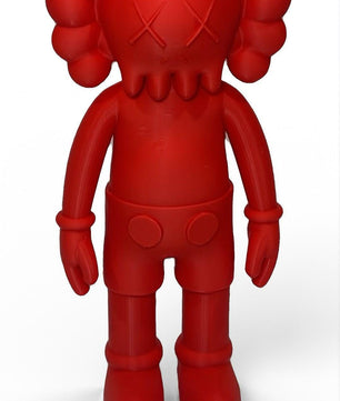 Standing Inspired Red Art Toy – Designer Collectible Figurine