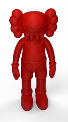 Standing Inspired Red Art Toy – Designer Collectible Figurine