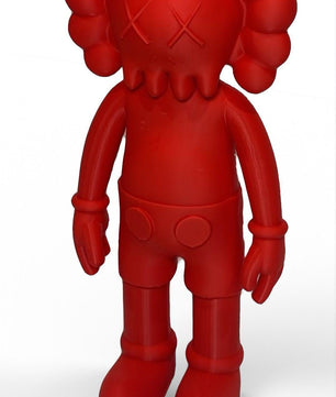 Standing Inspired Red Art Toy – Designer Collectible Figurine