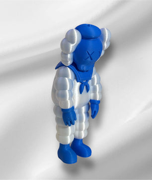 Modern Art Figurine – inspired Navy & White Edition
