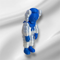 Modern Art Figurine – inspired Navy & White Edition