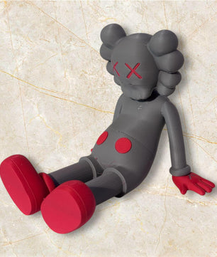 Seated Inspired Art Toy – Matte Vinyl Designer Figurine Decor