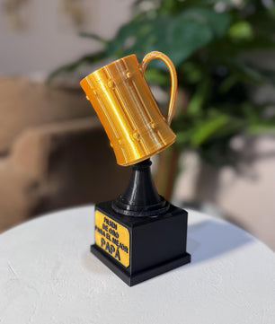 Father's  day GIFT 3D printed Trophy for the Best Dad