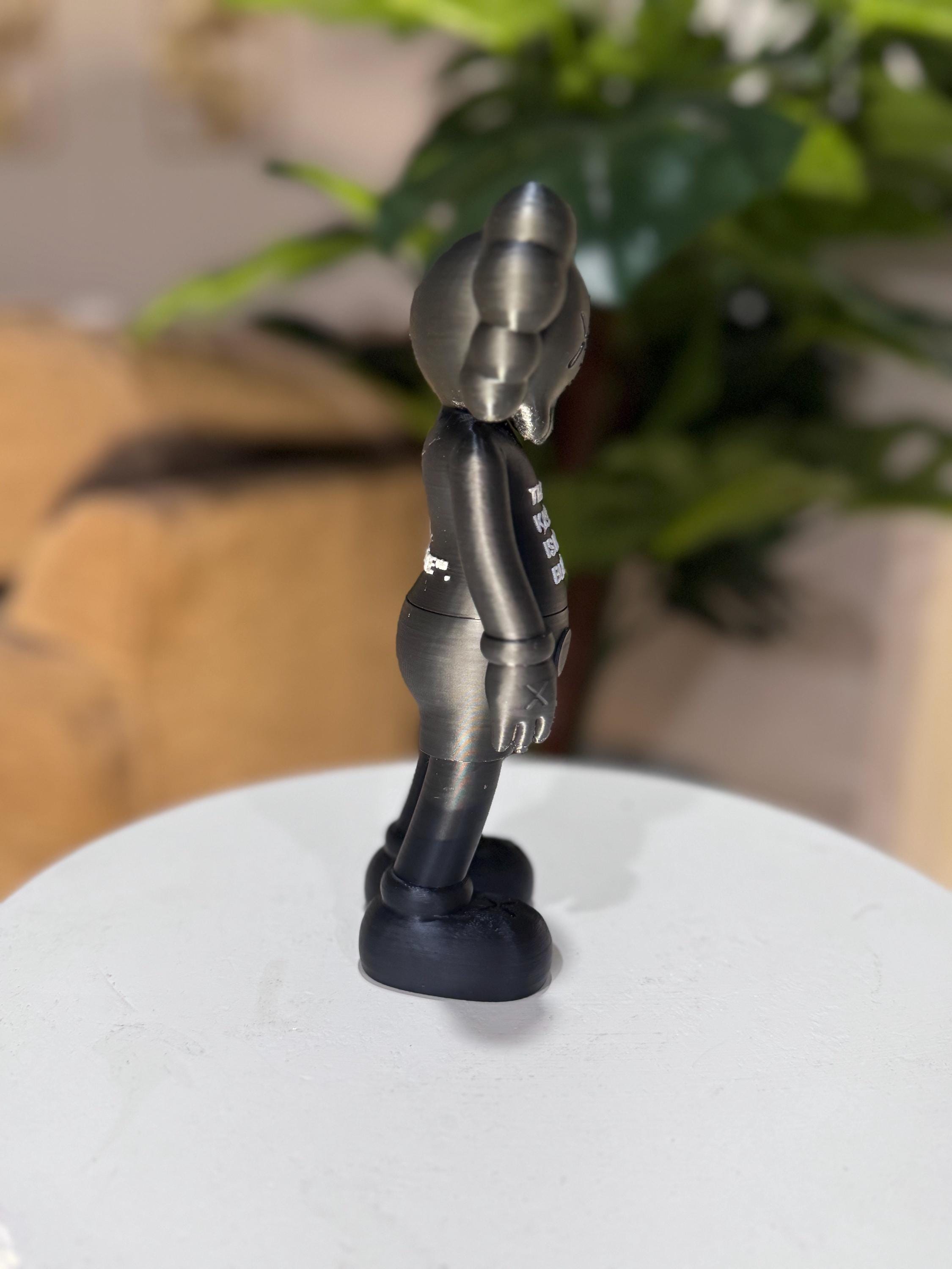Contemporary Art Figurine – KAWS-inspired off-white