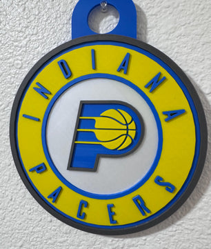 Indiana Pacers Wall Sign – Basketball Team Decor