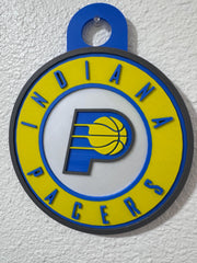 Indiana Pacers Wall Sign – Basketball Team Decor