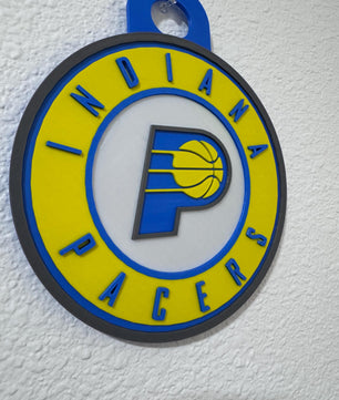 Indiana Pacers Wall Sign – Basketball Team Decor