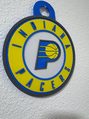 Indiana Pacers Wall Sign – Basketball Team Decor