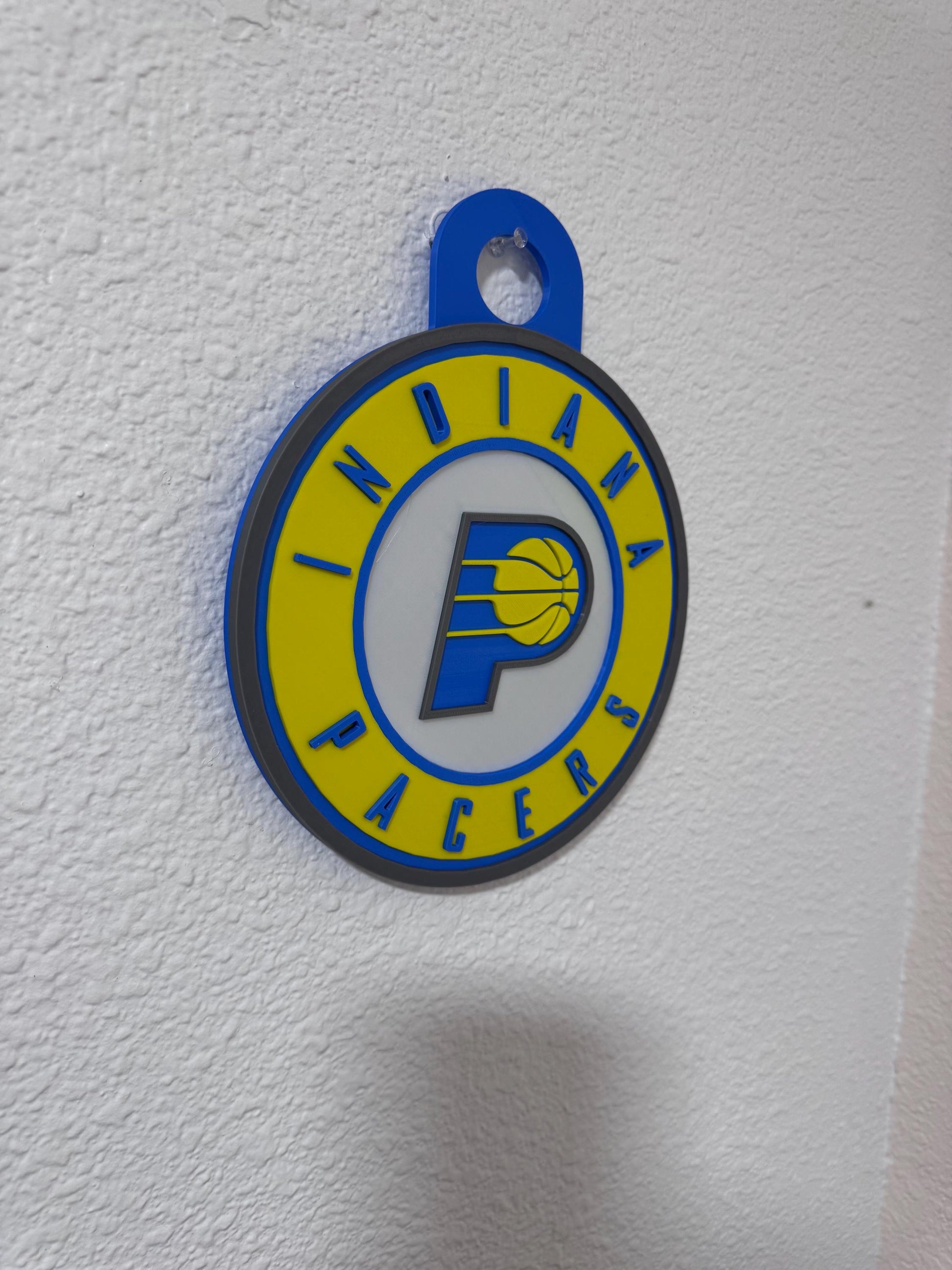 Indiana Pacers Wall Sign – Basketball Team Decor