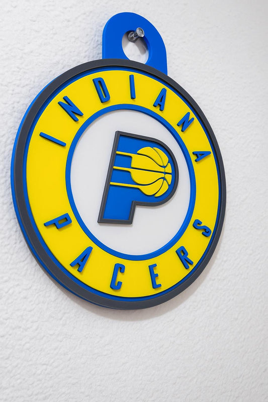 Indiana Pacers Wall Sign – Basketball Team Decor