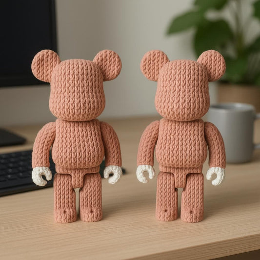 Textured Bear Art Toy – Single or Combo Set