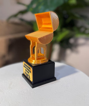 Father's  day GIFT 3D printed Asador de Oro – Trofeo para el Mejor Papá