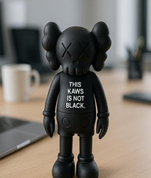Contemporary Art Figurine – KAWS-inspired off-white