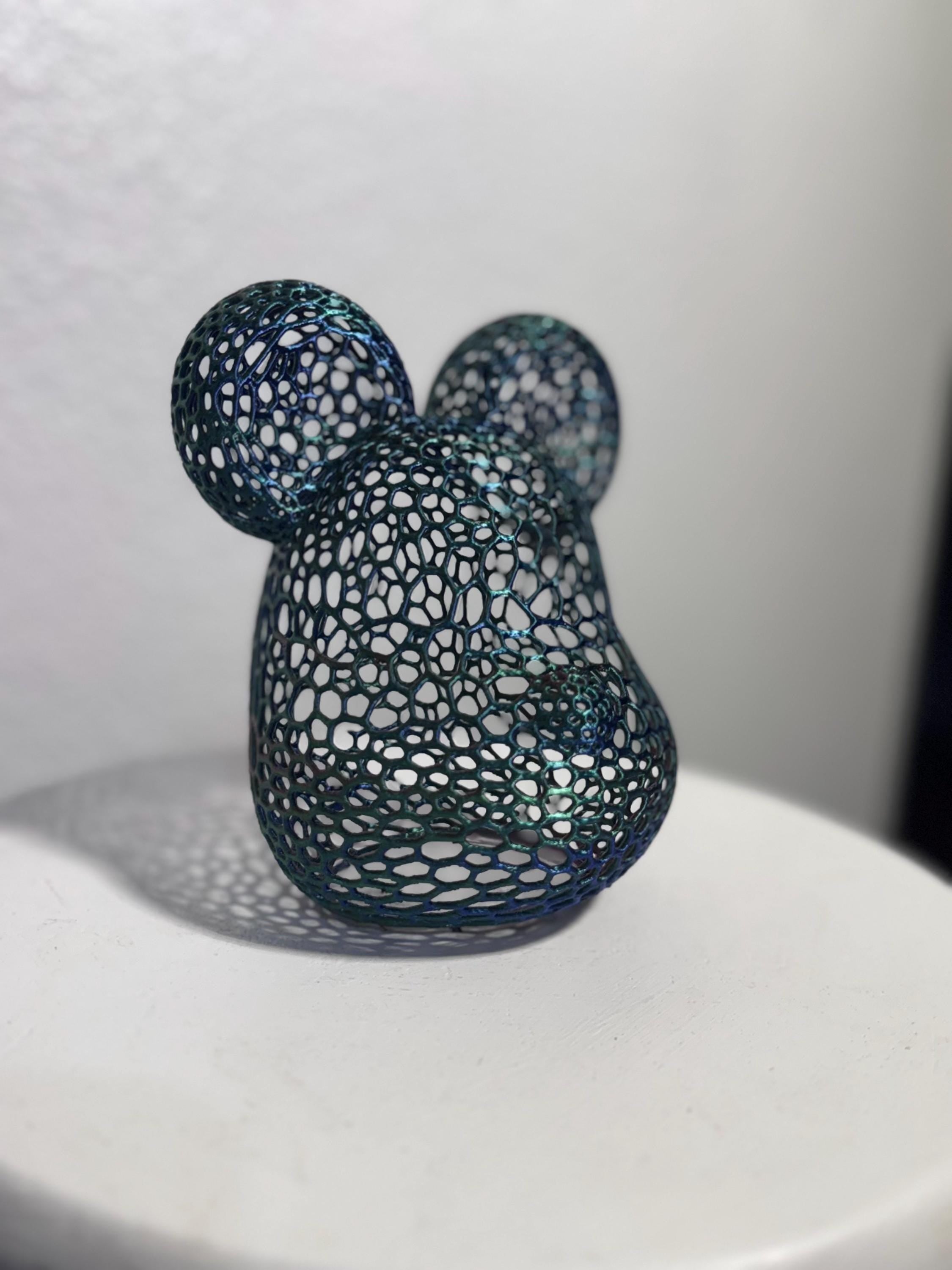 Bear Mesh Sculpture