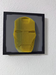 Ironman Wall Sculpture – 3D Printed Robot Art for Kids